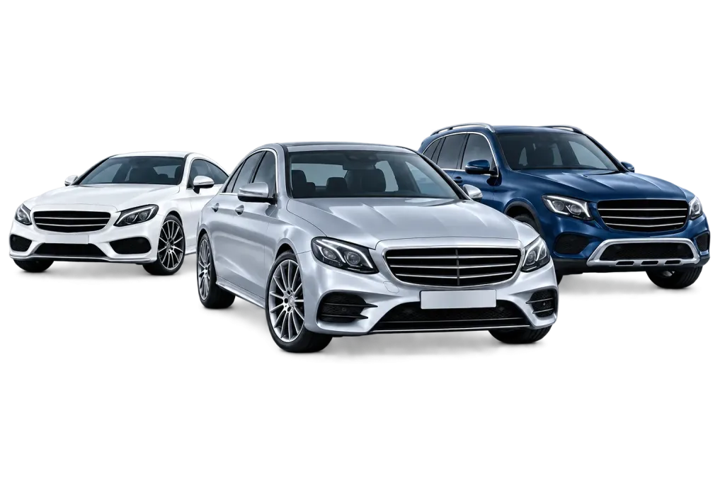 Автомобили Mercedes-Benz - иллюстрация марки