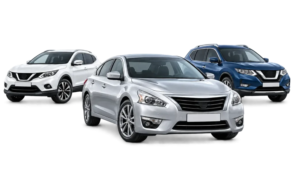 Автомобили Nissan - иллюстрация марки